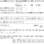 お客様の声（ご相談者の声）評判・口コミ